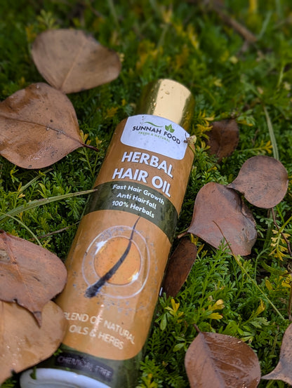 Herbal Hair Oil for Hair Growth & Thickness – Natural Oil for Strong, Healthy, Shiny Hair